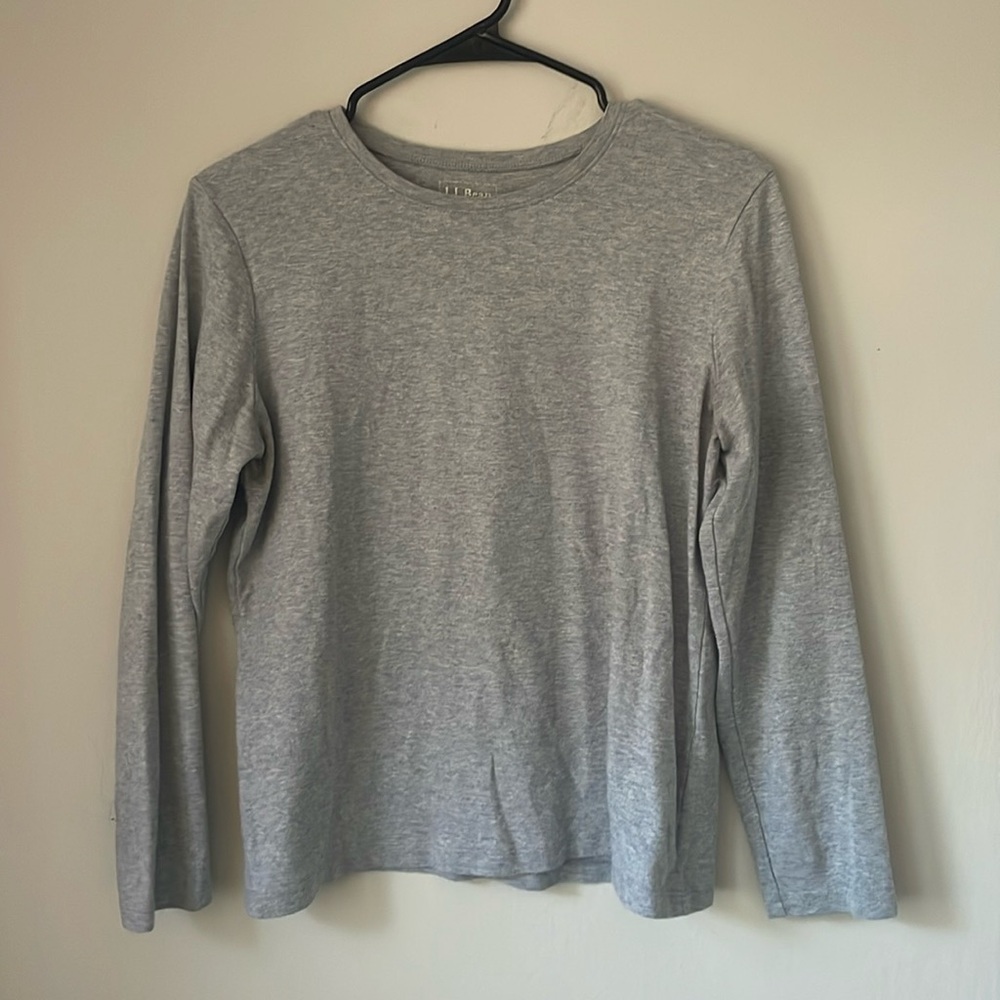 LL Bean Cotton Long Sleeve